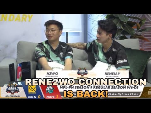 H2WO AND RENEJAY INTERVIEW PAGKATAPOS NILA MA 2-0 ANG BREN ESPORTS