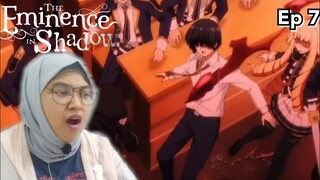 SERANGAN MENDADAK SHADOW GARDEN PALSU | The Eminence In Shadow Episode 7 Reaction Indonesia