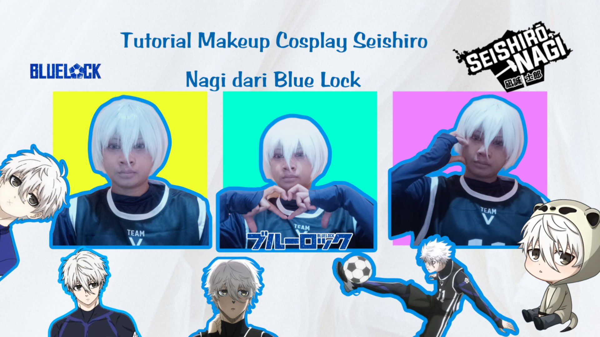 Tutorial Makeup Cosplay Denji Chainsaw Man by Aisyah Puspita Anggr #JPOPENT  #bestofbest - BiliBili