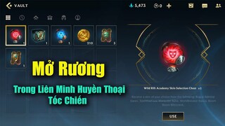 [Tốc Chiến] Review Mở Các Loại Rương Báu Vật Trong LMHT Tốc Chiến Và Cầm Yasuo Gánh Team Cực Mạnh :3