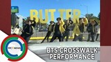 Emmy-winning anchor gets front seat view of BTS crosswalk performance | TFC News California, USA