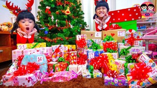 หนูยิ้มหนูแย้ม | แกะของขวัญปีใหม่ Happy New Year 2019 and Opening Presents