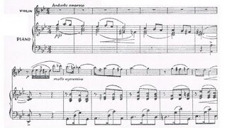Antonio Molina - Hating-gabi for violin and piano (audio + sheet music)