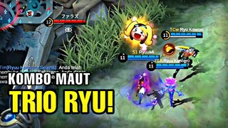 KOMBO MAUT, TRIO RYU!