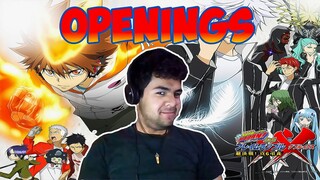 REACCION a TODOS los OPENINGS de KATEKYO HITMAN REBORN (1-8)