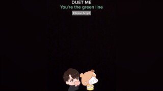 DUET ME: YOU'RE THE GREEN LINE. POV: Your annoying friend studies with you in the library. fyp duet