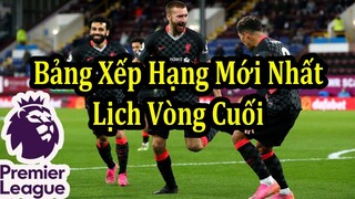 Kết Quả Ngoại Hạng Anh Vòng 37 - Bảng Xếp Hạng Mới Nhất - Lịch Thi Đấu Vòng Cuối