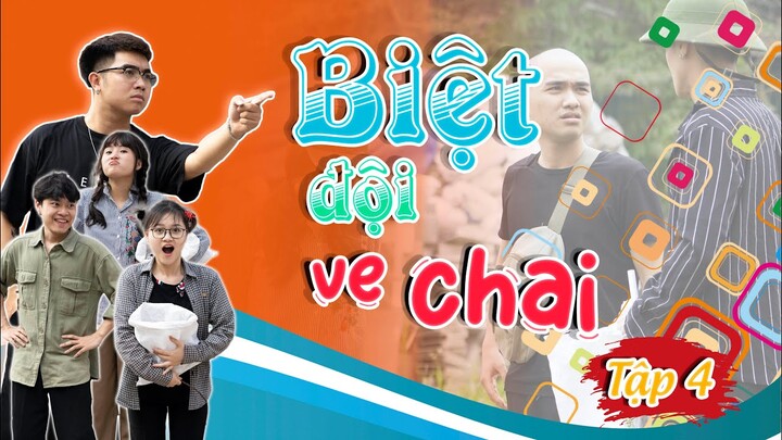 Biệt Đội Ve Chai - Tập 5 | Đệ của Hùng Rơm Rơi Tiền Xuống Cống  | Matcha Media | Hường Matcha