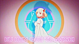 | Lycoris Recoil ✖ EU BEM QUE TE AVISEI - TU EMPINOU ELE PEI feat. (MC Delux) |