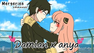 kompilasi animasi Damian x anya 💕