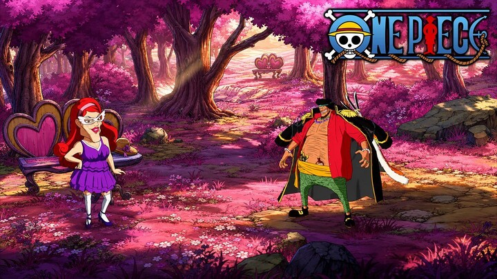 MARSHAL D TEACH vs PARA CIWI DI PULAU MOMOIRO!!  - ONE PIECE : AMBITION