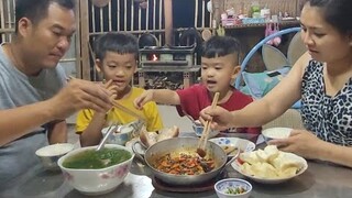 Hết Sạch Nồi Cơm Với Chảo Kho Quẹt Và Cá Lóc Đồng Nấu Canh Rau Đắng Đất|ATML &FAMILY T75