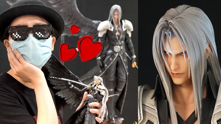 นางฟ้ามีปีกมาแล้ว! แกะกล่อง Final Fantasy 7 Remake Sephiroth GK [Moonrise]