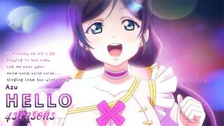 Singing into the winter sky | Hello | AMVs