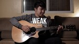 Weak (WITH TAB) SWV | Fingerstyle Guitar Cover | Lyrics