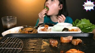 Ăn cơm cùng thịt ba chỉ nướng tại nhà 11 #amthuc