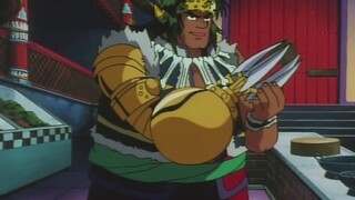 Masakan bola spiral spesial Ah Q, sup ajaib