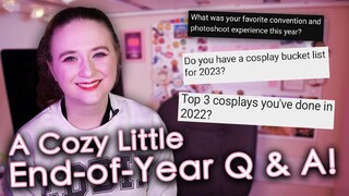 A Cozy Little End-of-Year 2022 Q&A | AnyaPanda