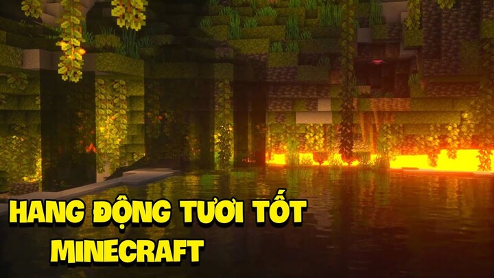 Tìm Thấy Hang Động Tươi Tốt - Minecraft Sinh Tồn 1.18