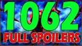 *INCREDIBLE* - One Piece 1062 FULL SPOILERS