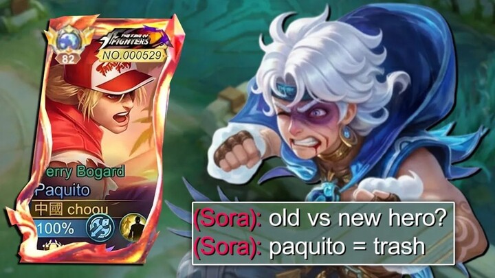 THIS ARROGANT SORA GOT HUMBLED WITH GLOBAL PAQUITO  - MLBB