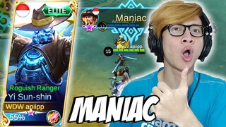 NEW SKIN YI SUN SHIN ROBOT MANIAC - MOBILE LEGENDS INDONESIA