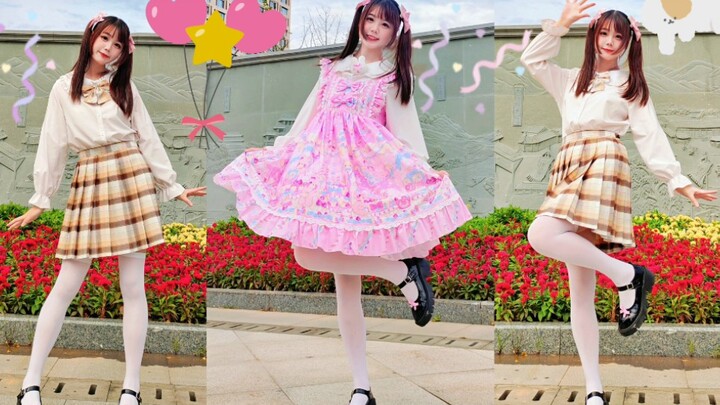【Rabbit Cake】Birthday ♡ I want to become a girl ✨My sister's first dressing experience ก