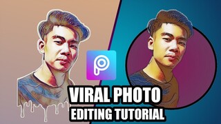 Picsart Cartoon Portrait  Tutorial | Picsart Cartoon  Editing