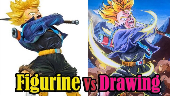 Drawing TRUNKS - Figurine ART Challenge!