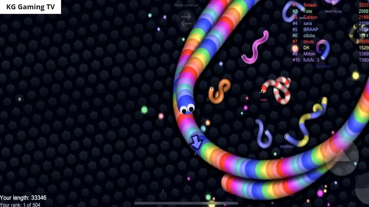 Slither.io A.I. 160,000+ Score Epic Slitherio Gameplay 7