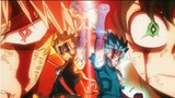 Midoriya and Bakugou vs Nine - Heroes.. |My hero academia