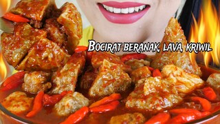 BERKUAH PEDAS MAKAN BOCIRAT BERANAK JUMBO, BOCIRAT LAVA DAN BOCIRAT KRIWIL | EATING SOUNDS