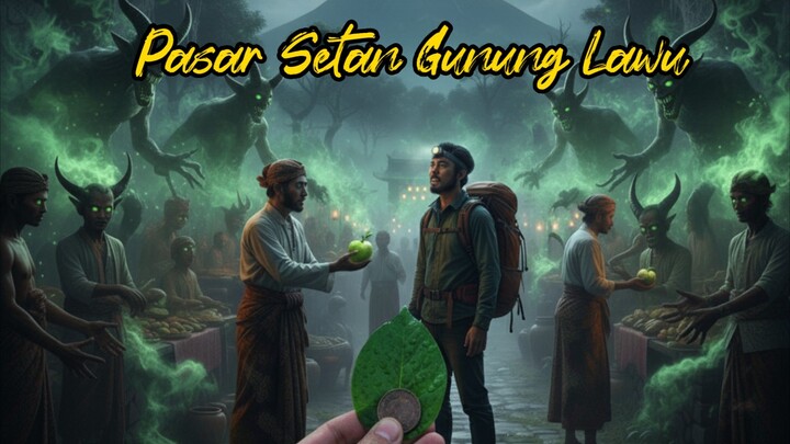 Kisah Pesugihan di pasar setan Gunung Lawu ~ dari kisah nyata 😱😱