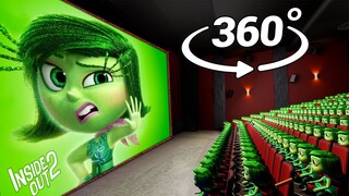 Inside Out 2 360° - CINEMA HALL | 4K VR 360 Video [ DISGUST EDITION ]