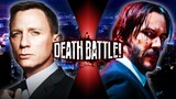 James Bond VS John Wick | DEATH BATTLE!