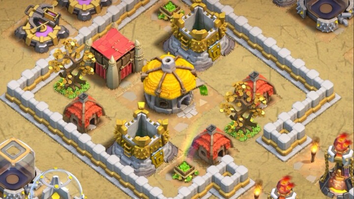 โยนยาสุ่มหัวกะโหลก 11 ขวดใส่เมืองหลวงของพวกโกลลัม จะเกิดอะไรขึ้น? «Clash of Clans»