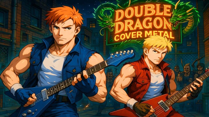 Double Dragon NES – Full Soundtrack | Heavy Metal Cover