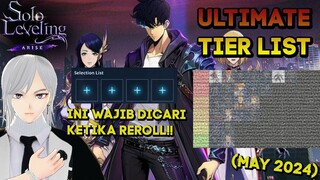 ULTIMATE TIER LIST DAN REKOMENDASI REROLL SOLO LEVELING ARISE