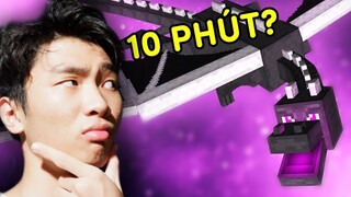 THỬ THÁCH PHÁ ĐẢO MINECRAFT TRONG 10 PHÚT!