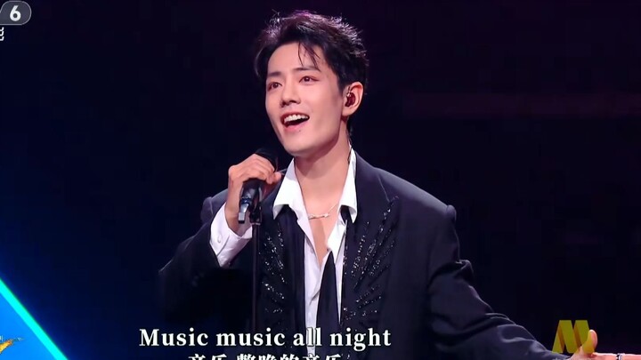 Xiao Zhan’s “All Night Long with Music” at the 2025 Greater Bay Area Film and Music Gala “A Bright M