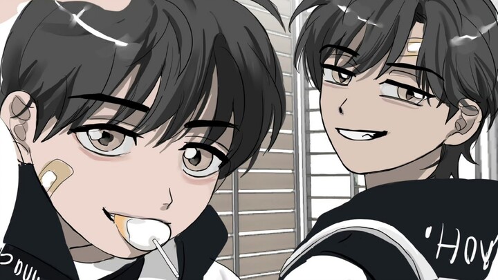 【bl漫画】B攻A受 孩子太丑先别扔，养养就好了