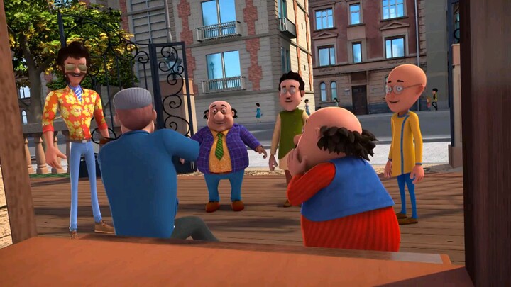 chetar ko motu Patlu ne pakdha