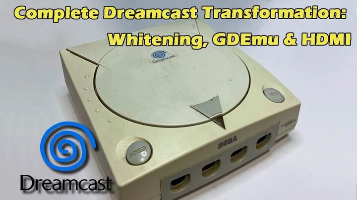 Whitening & GDEmu Dreamcast: Full HDMI Transformation