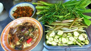 Khô cá thu chưng thịt ba rọi || việt miền tây