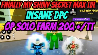 Finally my Shiny Secret is level 200 !!!! Insane DPC - My first 2T Unit !!! - Anime Fighters