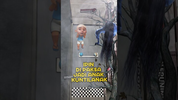 Ipin dipaksa jadi anak kuntilanak!!! 😱😱 | MRI #Shorts