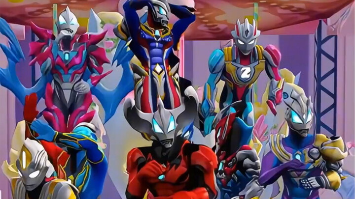 Nhiều Ultraman đẹp trai quá