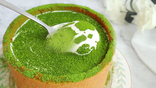 [Makanan]|Mousse Krim Matcha