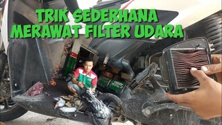cara membersihkan filter udara dari tuan guru,