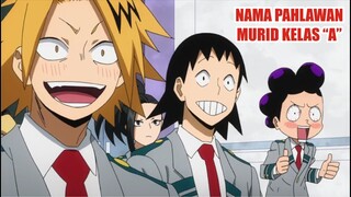 Nama Superhero Murid Kelas "A" ??? [ Review ANIME & MANGA Boku No Hero Academia ]